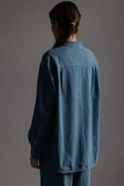 Skjorte - Lynette Denim Iceberg