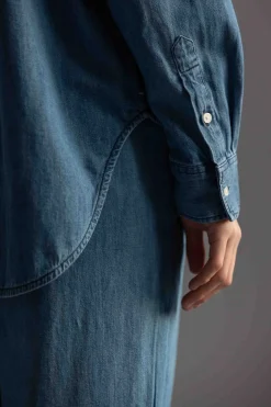 Skjorte - Lynette Denim Iceberg