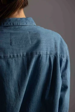 Skjorte - Lynette Denim Iceberg