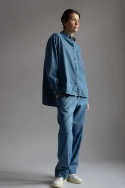 Skjorte - Lynette Denim Iceberg