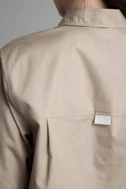 Skjorte - S/S Button Down W/ Canvas Tape