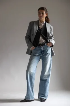 Skjorte - Sylvia Stripe Poplin Shirt