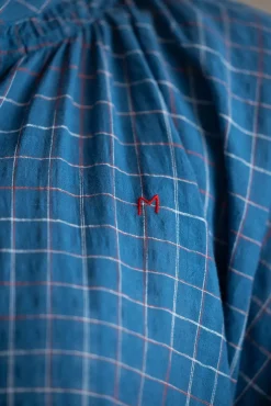 Skjorte - Viviane NO732 Griotte Blue Worker