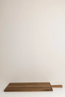 Skjærebrett | m/Saftrille 53,5x34,5cm Mørk Oljet Eik