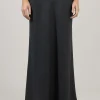 Skjørt - Bias Cut Maxi Charcoal Grey