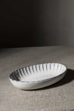 Skål - Inku Oval Hvit