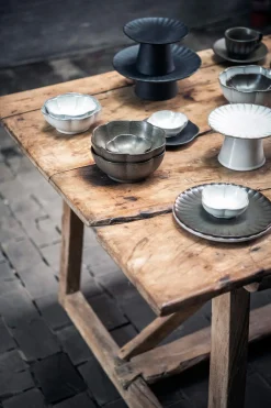 Skål - Inku Ribbed S Hvit