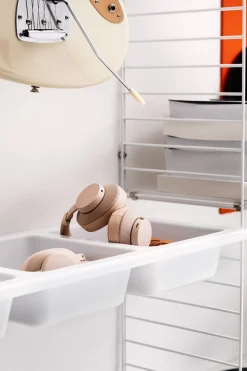 Skålhylle - Plastikk 78x30 Hvit