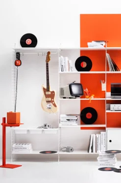 Skålhylle - Plastikk 78x30 Hvit