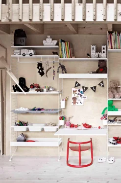 Skålhylle - Plastikk 78x30 Hvit