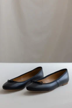 Sko - Ballerina Capri Nappa Nero