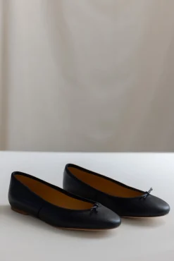 Sko - Ballerina Capri Nappa Nero