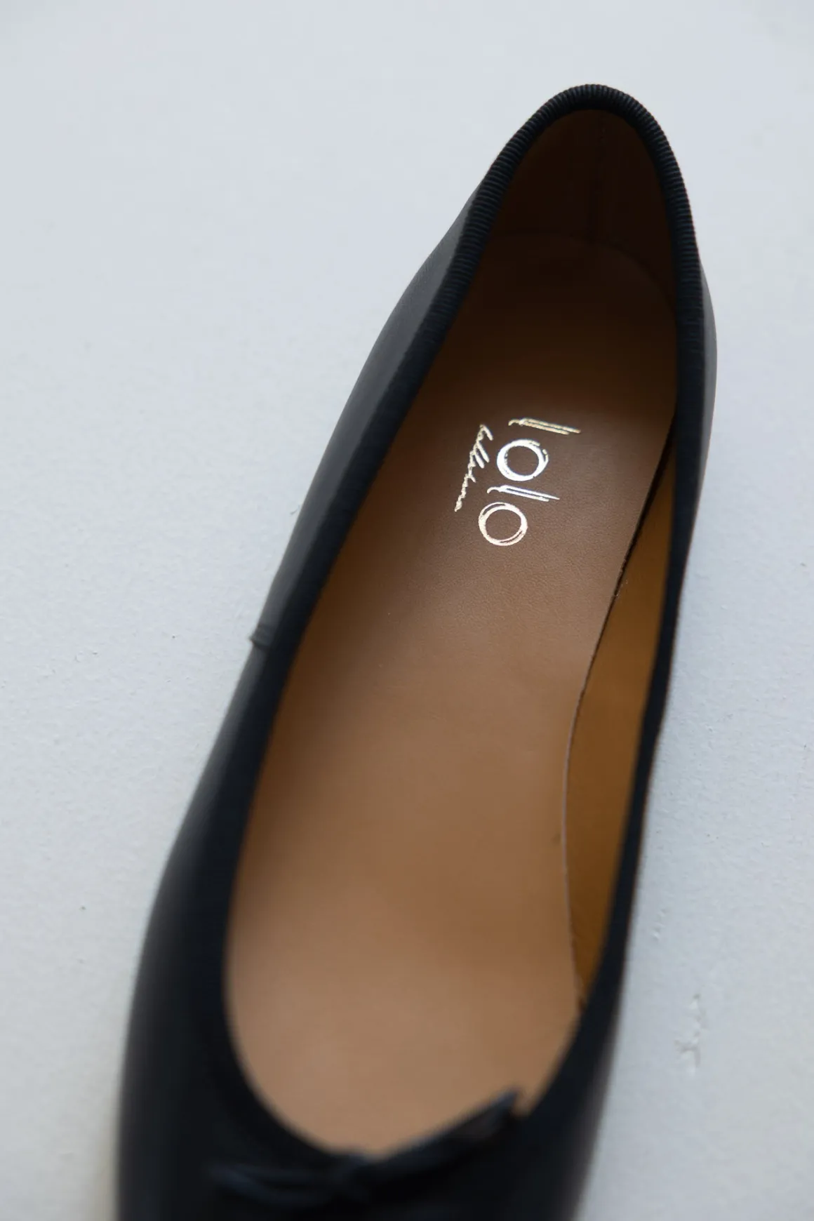 Sko - Ballerina Capri Nappa Nero