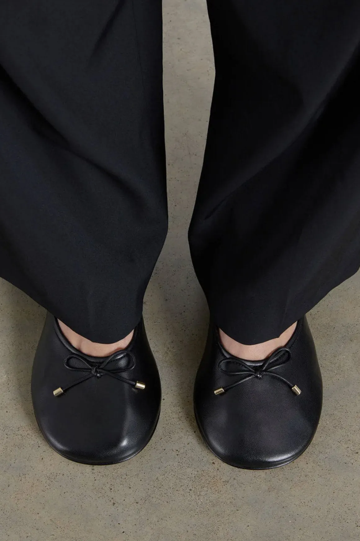 Sko - Ballerina Rina Pump With Bow