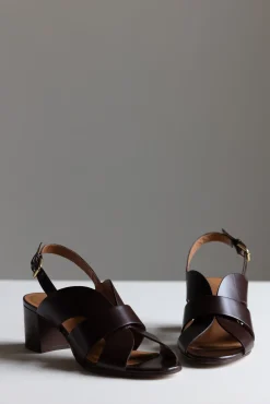 Sko - Sandales n°551 Cuir Ebène