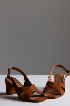 Sko - Sandales n°652 Suede Cognac