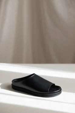 Sko - Slippers Julita Nappa Black