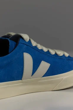 Sko - Sneakers Campo Bold Suede Indigo Pierre