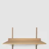 Skrivebord - Sector Desk Oak/Brass