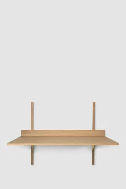 Skrivebord - Sector Desk Oak/Brass