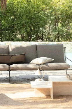 Sofa - Desert 3-seter Dolce, Black/Dark Sand