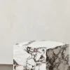 Sofabord - Plinth Cubic 40x40xh40 Rose Marble