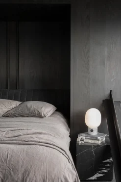 Sofabord - Plinth Cubic 40x40xh39cm Black Marble