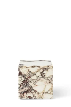 Sofabord - Plinth Cubic 40x40xh40 Rose Marble
