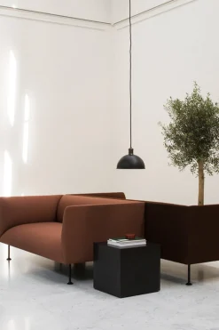 Sofabord - Plinth Cubic 40x40xh39cm Black Marble