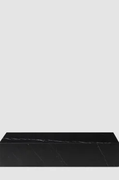 Sofabord - Plinth Grand 76x137xH27,5cm Nero Marquina
