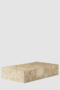 Sofabord - Plinth Grand 76x137xH27,5cm Kunis Breccia