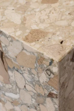 Sofabord - Plinth Low 60x100xh27 Kunis Breccia