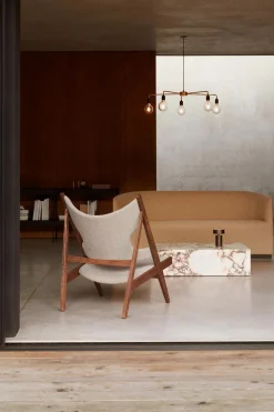 Sofabord - Plinth Low 60x100xh27 Rose Marble