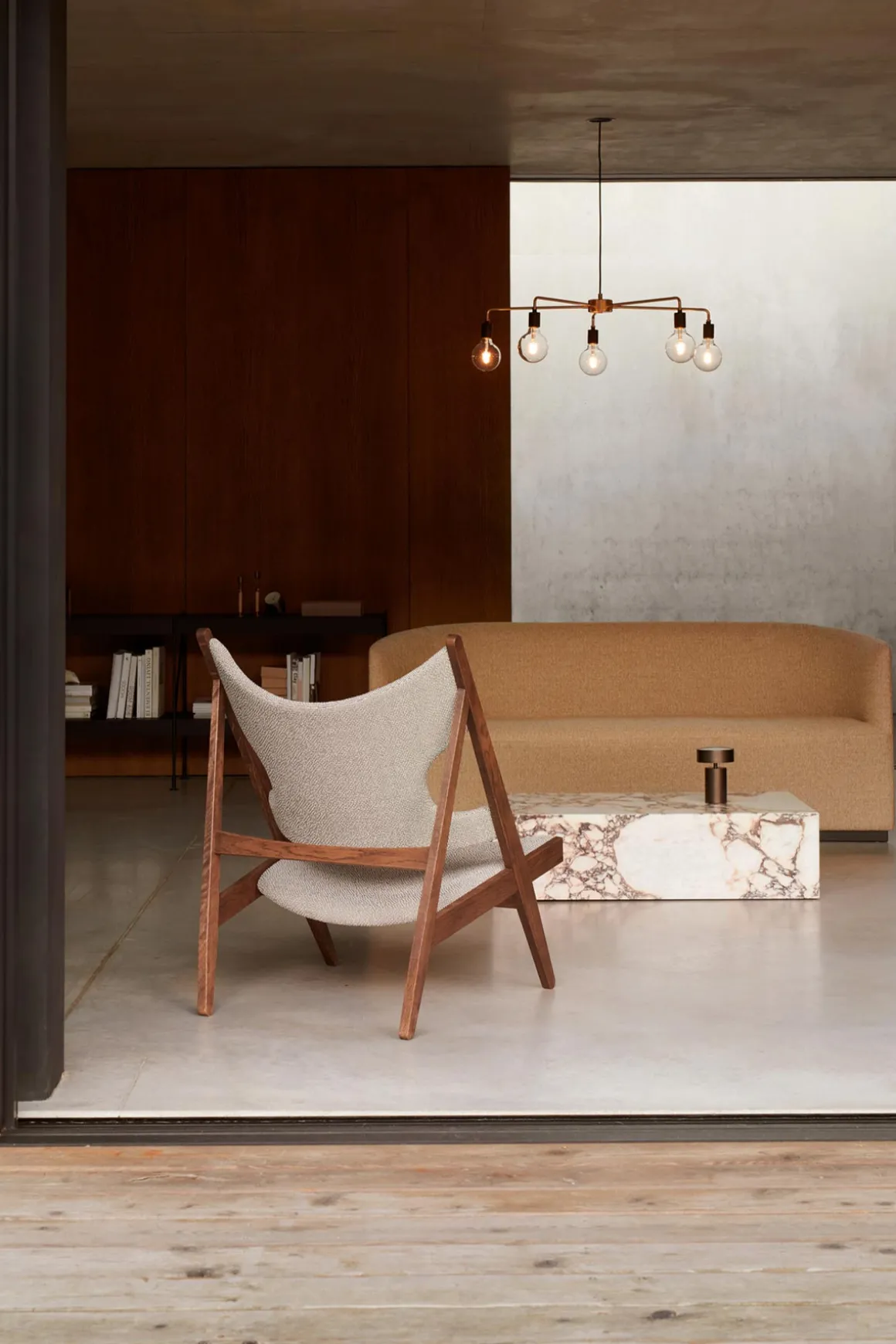 Sofabord - Plinth Low 60x100xh27 Rose Marble