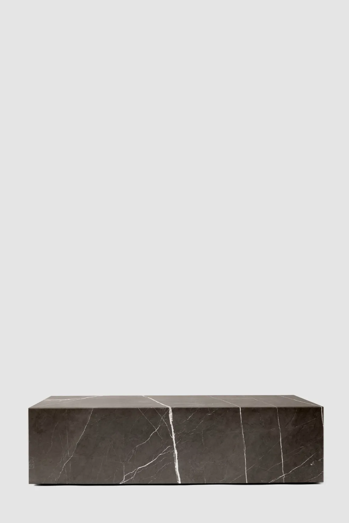 Sofabord - Plinth Low 60x100xh27cm Grey Kendzo Marble