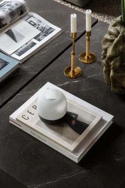 Sofabord - Plinth Low 60x100xh27cm Black Marble