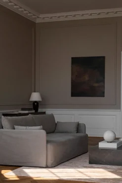 Sofabord - Plinth Low 60x100xh27cm Grey Kendzo Marble