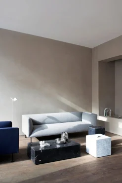 Sofabord - Plinth Low 60x100xh27cm Black Marble