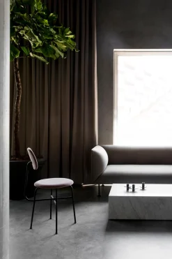 Sofabord - Plinth Low 60x100xh27cm White Marble