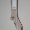 Sokker - Cotton Rib Socks Milk
