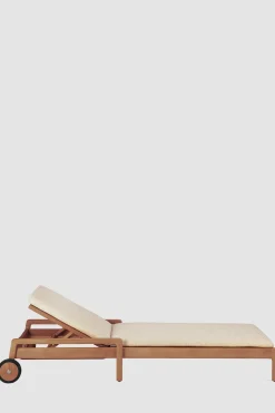 Solseng - Jack Outdoor Lounger Teak Natural