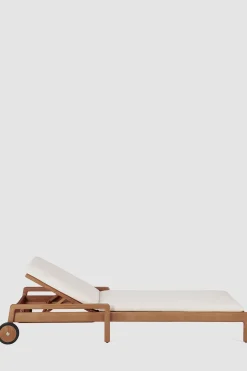 Solseng - Jack Outdoor Lounger Teak Off-White
