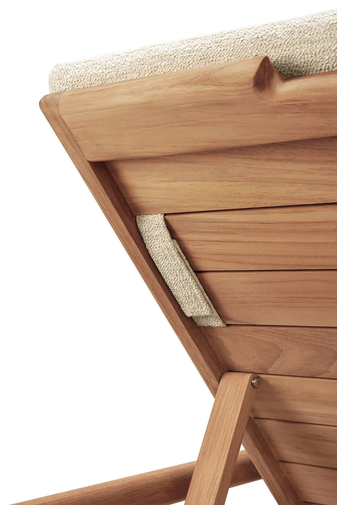 Solseng - Jack Outdoor Lounger Teak Natural