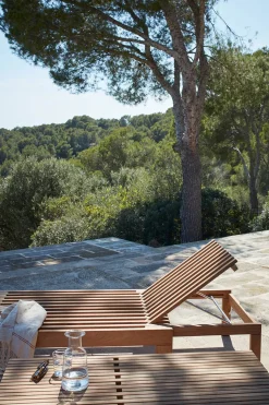 Solseng - Riviera 73,5x200xh33 cm Teak