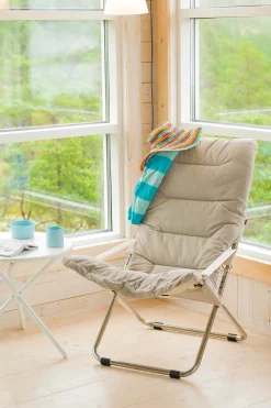 Solstol - Fiesta Soft m/Pute Mixed Beige