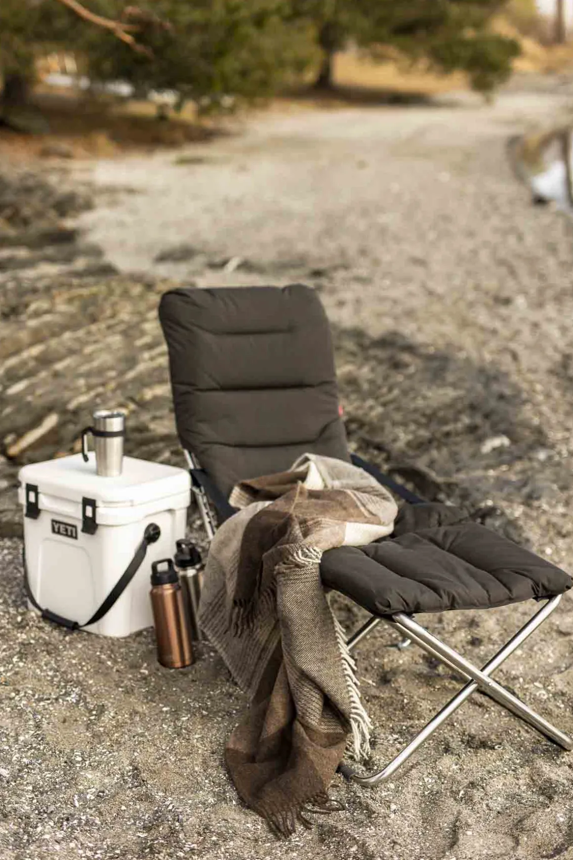 Solstol - Fiesta Soft m/Pute Antrasitt