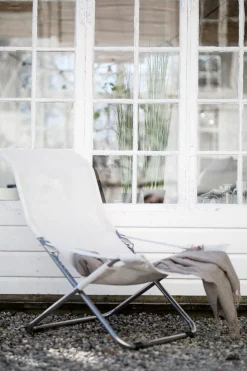 Solstol - Fiesta u/Pute Hvit