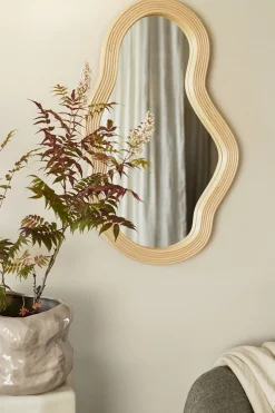 Speil - Pond M 40xH72,5cm Rattan