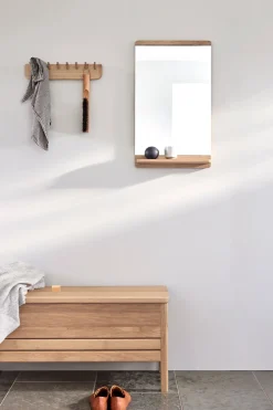 Speil - Rim 40x67,5cm White Oak