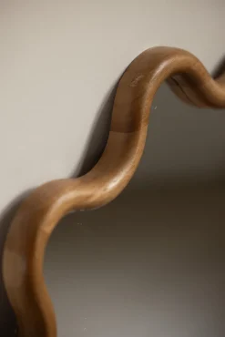 Speil - Rubberwood 72x75cm Natural